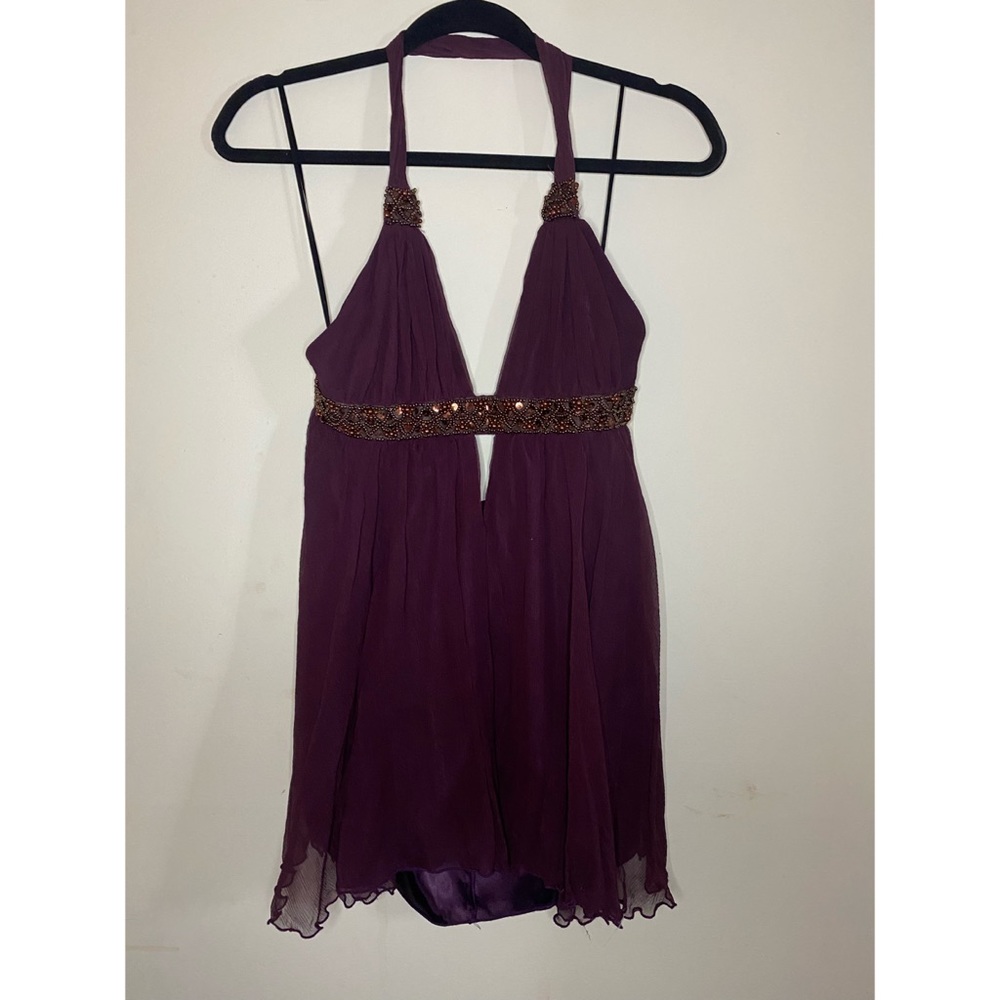 Flows beaded going out top